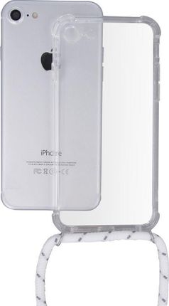TelForceOne Nakładka z tasiemką do Huawei P20 Lite biała (5706662204910)