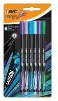 Zdjęcie Bic Cienkopis Intensity Fine 6 Kolorów Lagoon - Września