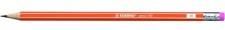 Stabilo Ołówek 160 Z Gumką 2B Pomarańczowy