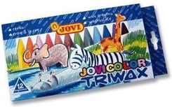 Zdjęcie Jovi Kredki Woskowe Trivax 12 Kolorów - Brzesko