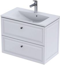 Zdjęcie Oristo Montebianco 80X60X46 Biały Mat Or47-Sd2S-80-2/Or00-Bu-80-2 - Płoty