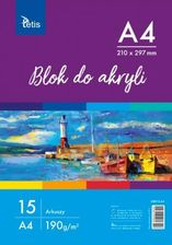 Zdjęcie Tetis Blok Do Akryli A4 190G 15 Ark. - Rejowiec