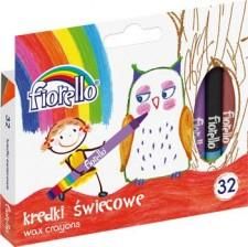 Zdjęcie Fiorello Kredki świecowe 32 kolory
 - Głogów