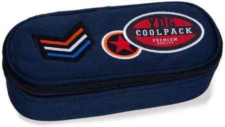 Coolpack Piórnik szkolny Campus Badges Blue 38036CP nr B62053