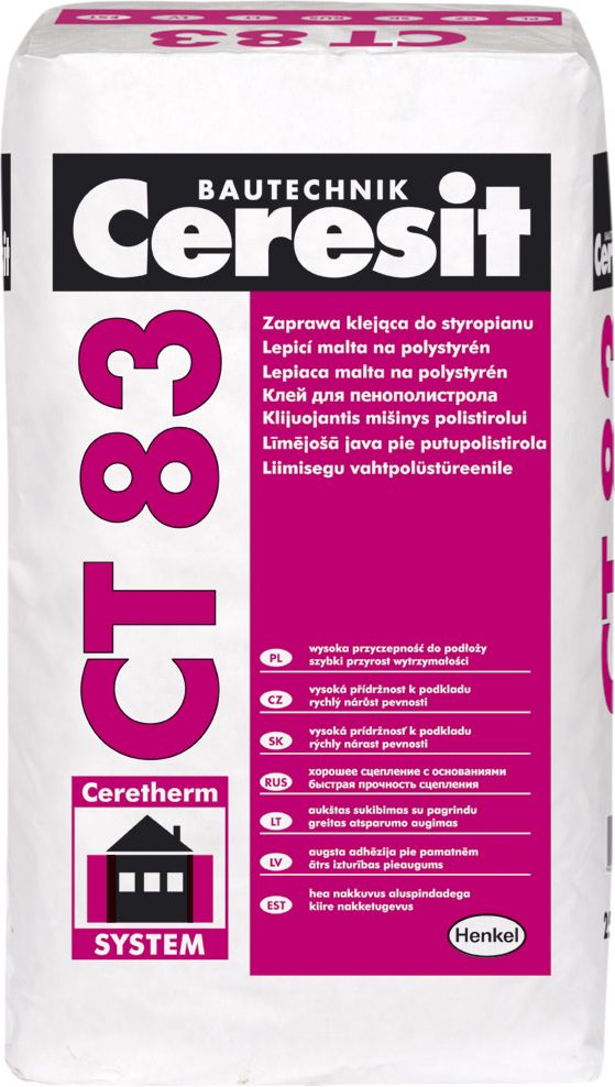 Klej Ceresit Ct 83 Eps 25kg - Opinie i ceny na Ceneo.pl
