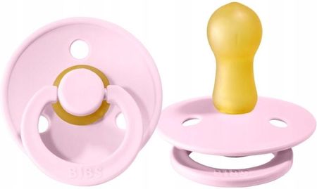 Bibs Smoczek Uspokajający Kauczuk Hevea Baby Pink S