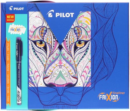 Pilot Cienkopis Frixion Fineliner Gift Box 5 Sztuk + Kolorowanki