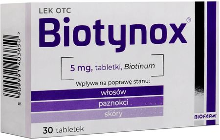 Biotynox 5 mg 30 tabletek