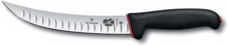 Victorinox Nóż Rzeźniczy Fibrox Dual Grip Ostrze Ryflowane Zakrzywione Zwężane 20 Cm (5722320D)