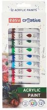 Zdjęcie Easy Farby Akrylowe 12 Kolorów 12Ml - Górzno
