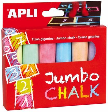 Apli Kids Kreda Chodnikowa Jumbo 6 Szt.