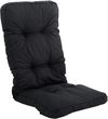 Poduszka na fotel PATIO Royal/Lena D002-07PB 124x48 cm Czarny