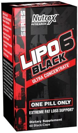 Nutrex Lipo6 Black Ultra Concentrate 60Kaps.