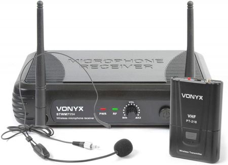 Vonyx Mikrofon Bezprzewodowy Nagłowny Stwm711H