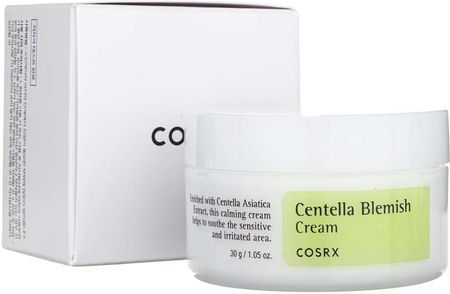 Krem Cosrx Centella Blemish Cream z wąkrotą na dzień i noc 30g