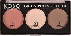 Zdjęcie KOBO FACE STROBING PALETTE - Grybów