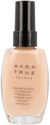 Avon True Colour Podkład Rozświetlająco-Antystresowy Almond 30 ml