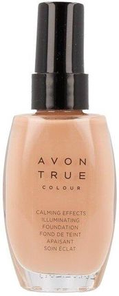 Avon True Colour Podkład Rozświetlająco-Antystresowy Warmest Beige 30 ml