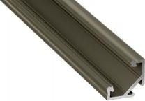 Lumines Profil Typ C 2M Inox Anodowany Narożny (Pci2)