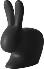 Zdjęcie Qeeboo Krzesło Dziecięce Rabbit Chair Baby Czarne - Nekla