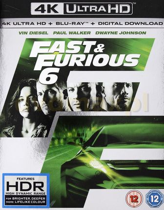 Fast & Furious 6 (Szybcy i wściekli 6) [Blu-Ray 4K]+[Blu-Ray]