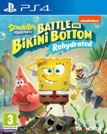 Spongebob SquarePants: Battle for Bikini Bottom Rehydrated (Gra PS4)