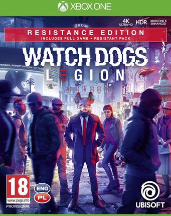 Watch Dogs: Legion Resistance Edition (Gra Xbox One)