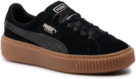 Sneakersy PUMA Suede Platform Bubble Wn s 366439 Black Ceny i opinie Ceneo.pl