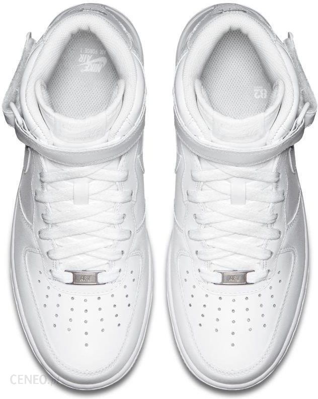Buty Nike Air Force 1 Mid All White - 315123-111