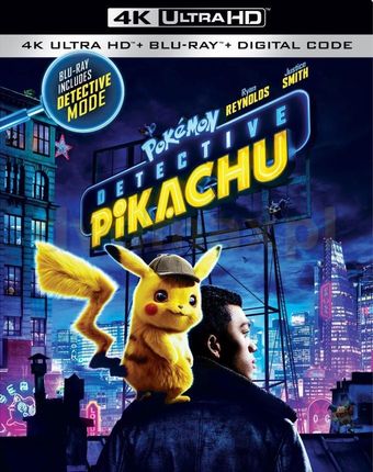 Pokemon: Detective Pikachu (Detektyw Pikachu) [Blu-Ray 4K]+[Blu-Ray]