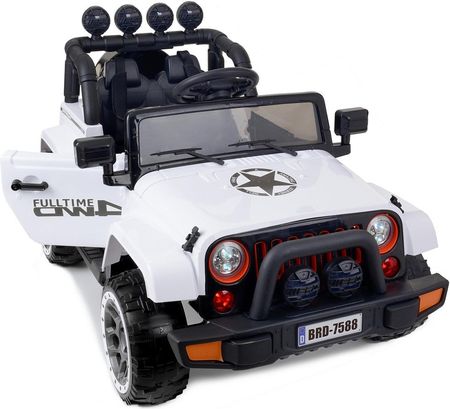 Babymaxi Pojazd Na Akumulator Jeep Brd 7588 Biały