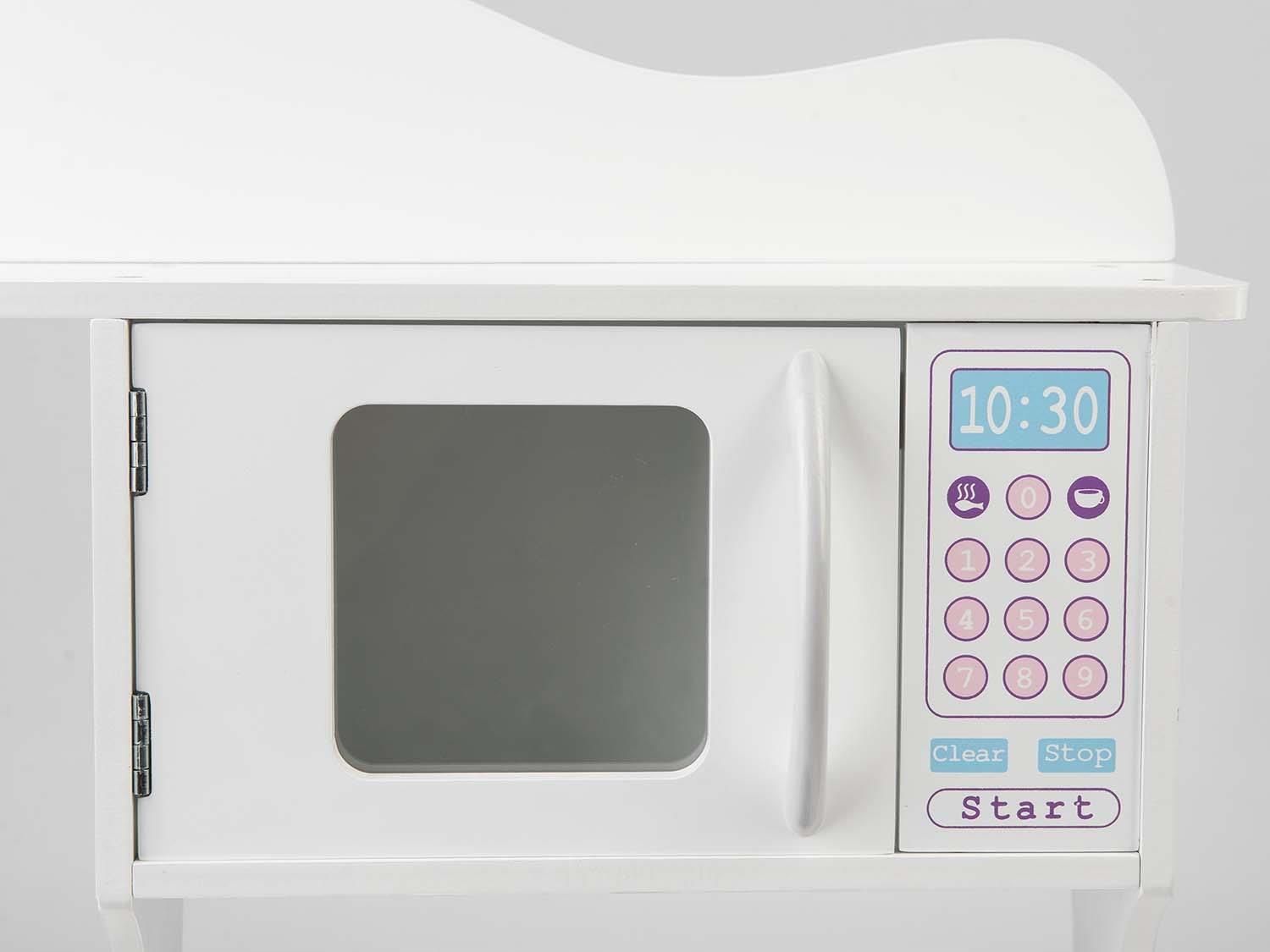 Ricokids Kuchnia Drewniana Dla Dzieci Zestaw Biała 7800 - zdjęcie 7 Ricokids Kuchnia Drewniana Dla Dzieci Zestaw Biała 7800