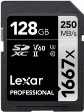 Lexar SDXC Professional 128GB 250MB/s V60 19307 - Karty pamięci
