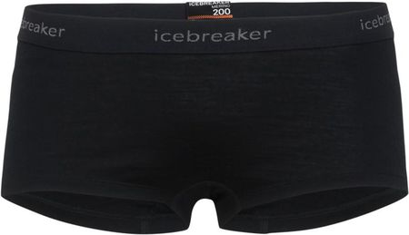 Icebreaker 200 Oasis Boy Bielizna Dolna Kobiety Czarny Bokserki
