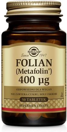 Solgar Folian Metafolin 400µg 50Tabl.