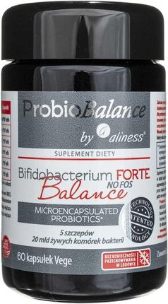 Aliness Probiobalance Bifidobacterium Forte Balance No Foss Probiotyk 60Kaps.