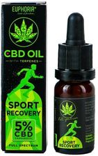 Euphoria CBD 5% Sport Recovery z terpenami 10 ml (EUFCBD5SR)