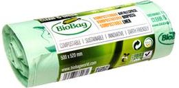 BioBag Worki biodegradowalne 30L w 510 x 570 mm 15 μm rolka 14 szt.