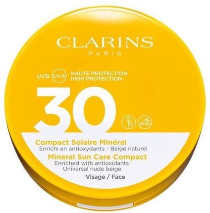 Clarins Kompaktowy płyn do twarzy SPF 30 Mineral Care Compact Sun 15g