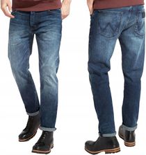 Wrangler Boyton Spodnie Męskie Jeansy ____ W31 L32 Ceny i Lee Arvin Tapered Jeansy Męskie Szare ____ W28 L32 Ceny i