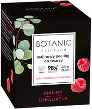 Zdjęcie Botanic Skinfood Malinowy Peeling Do Twarzy Maliny + Eukaliptus 50 ml - Zagórz