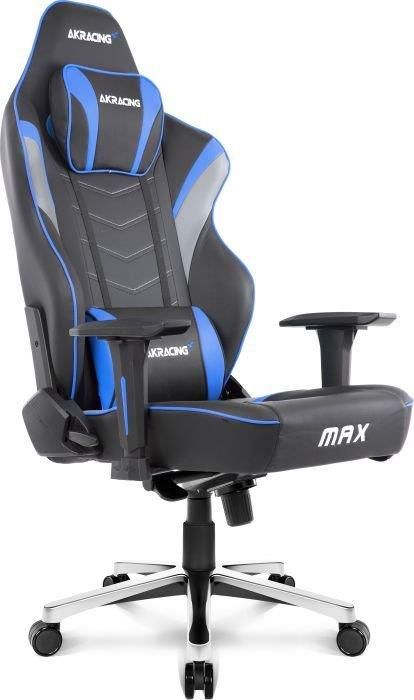 Fotel dla gracza AKRACING Master MAX Black blue Ceny i opinie