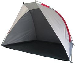 Zdjęcie Campela Plażowy Samorozkładający Szaro Czerwony 220X120 Cm - Góra