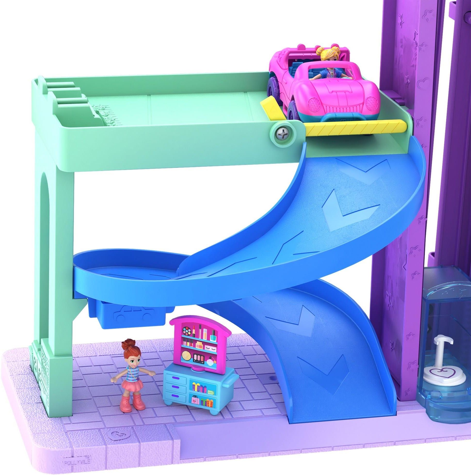 Zestaw Figurek Polly Pocket TÄ™czowe Centrum Handlowe
