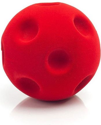 Rubbabu Piłka Sensoryczna Kratery Czerwona