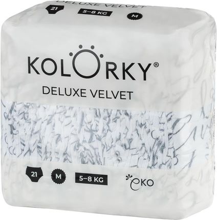 Kolorky Deluxe Velvet M (5-8Kg) 21Szt.  