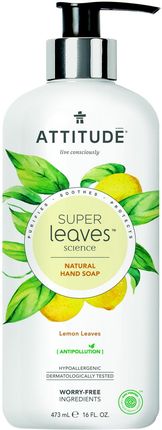 Attitude Naturalne Mydło Do Rąk Super Leaves Detoksykujące Liście Cytrusowe 473Ml