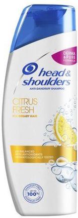 Head & Shoulders Head&Shoulders Anti-Dandruff Shampoo Szampon Przeciwłupieżowy Citrus Fresh 360Ml