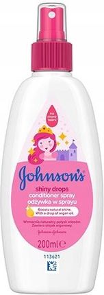 Johnson's Baby Shiny Drops odżywka w spray'u 200 ml