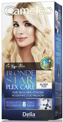 Delia Cosmetics Cameleo Rozjaśniacz Do Włosów Blonde Star Plex Care 